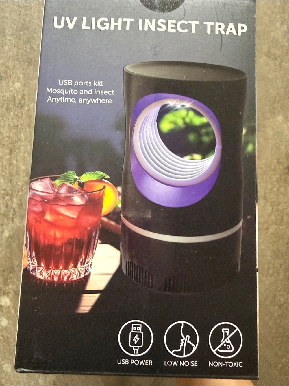 Black UV Light Insect Trap - Mosquito & Insect Protection - Picture 3 of 4